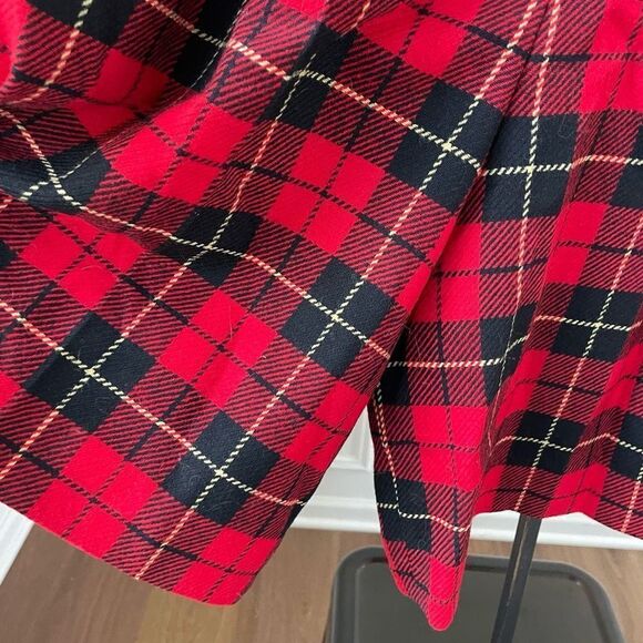 Vintage Pendleton Authentic Wallace Plaid Walking Shorts Front Pleat Bermuda S 8 - Picture 5 of 7